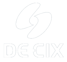 DECIX logo white